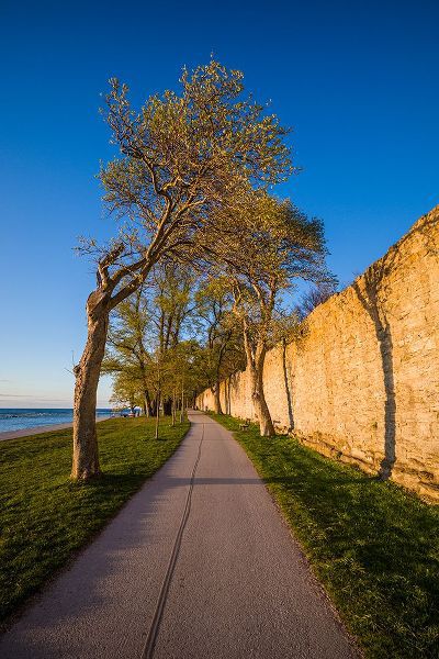 Bibikow, Walter 아티스트의 Sweden-Gotland Island-Visby-12th century city wall-most complete medieval city wall in Europe-sunse작품입니다.